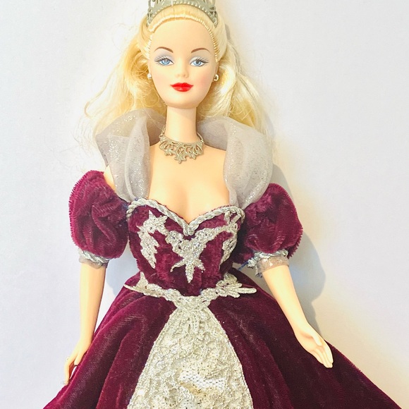 Barbie Millennial Princess Doll in Burgundy Gown. RARE - Picture 3 of 8